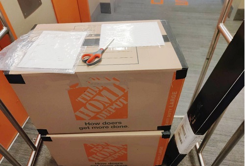 美国寄行李回国